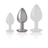 Intense - Plug Anal En Métal Aluminium Coeur Rose Taille M